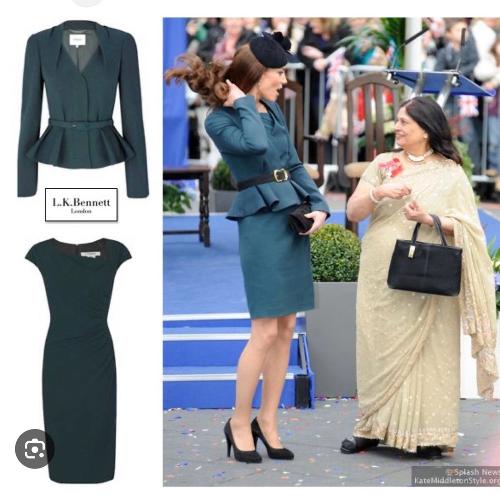 LK Bennett Jude Jacket and Davina Dress ASO Kate Middleton USA 6 Jacket 4 Dress